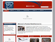 Tablet Screenshot of premiereretail.com